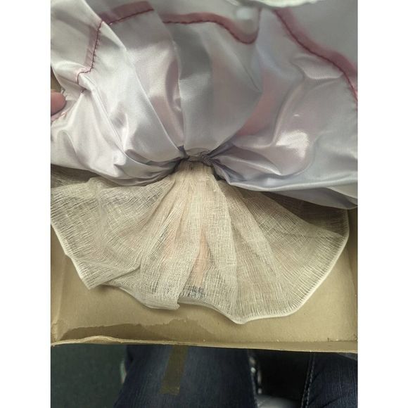 Antique Doll Porcelain Little Red Riding Hood Spooky Hand Painted Creepy - Picture 3 of 5